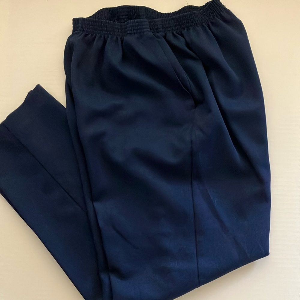 Ladies navy pants - Picture 2 of 3